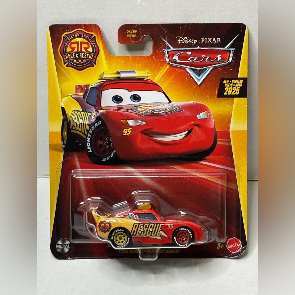Disney Pixar CARS Race & Rescue Lightning McQueen